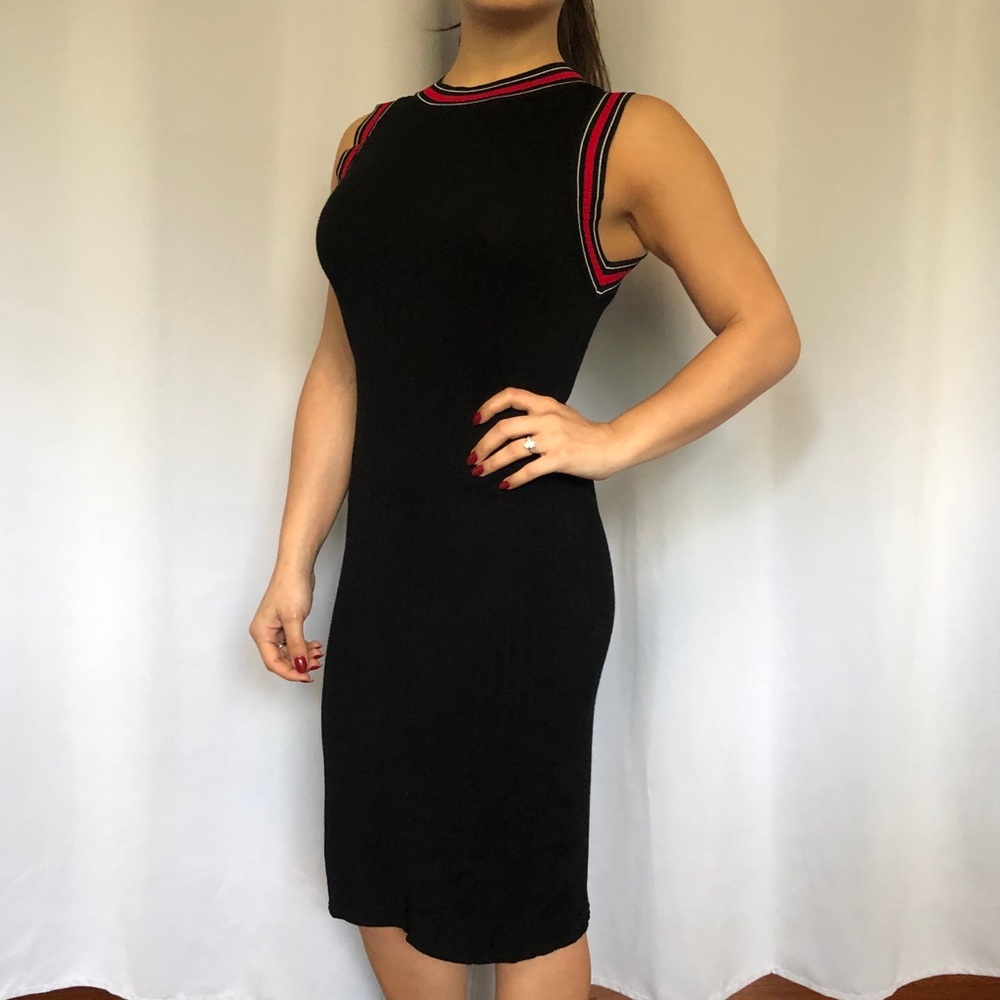 Ribbed Midi Dress
